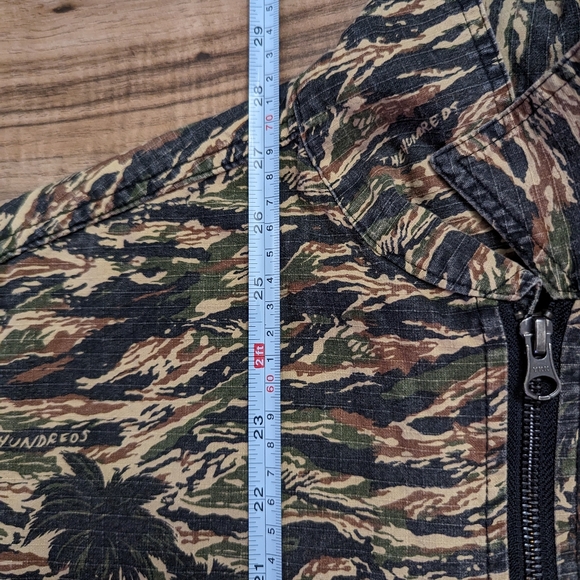 The Hundreds Camo Camouflage Zip Up Jacket - Picture 3 of 4